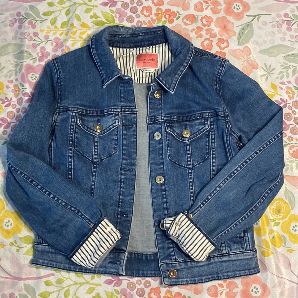 Kate Spade Classic Denim Jacket size small